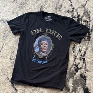 Black Dr. Dre The Chronic T-Shirt